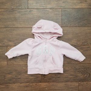 *3 for $20*baby Gap 6-12M Pink Hoodie